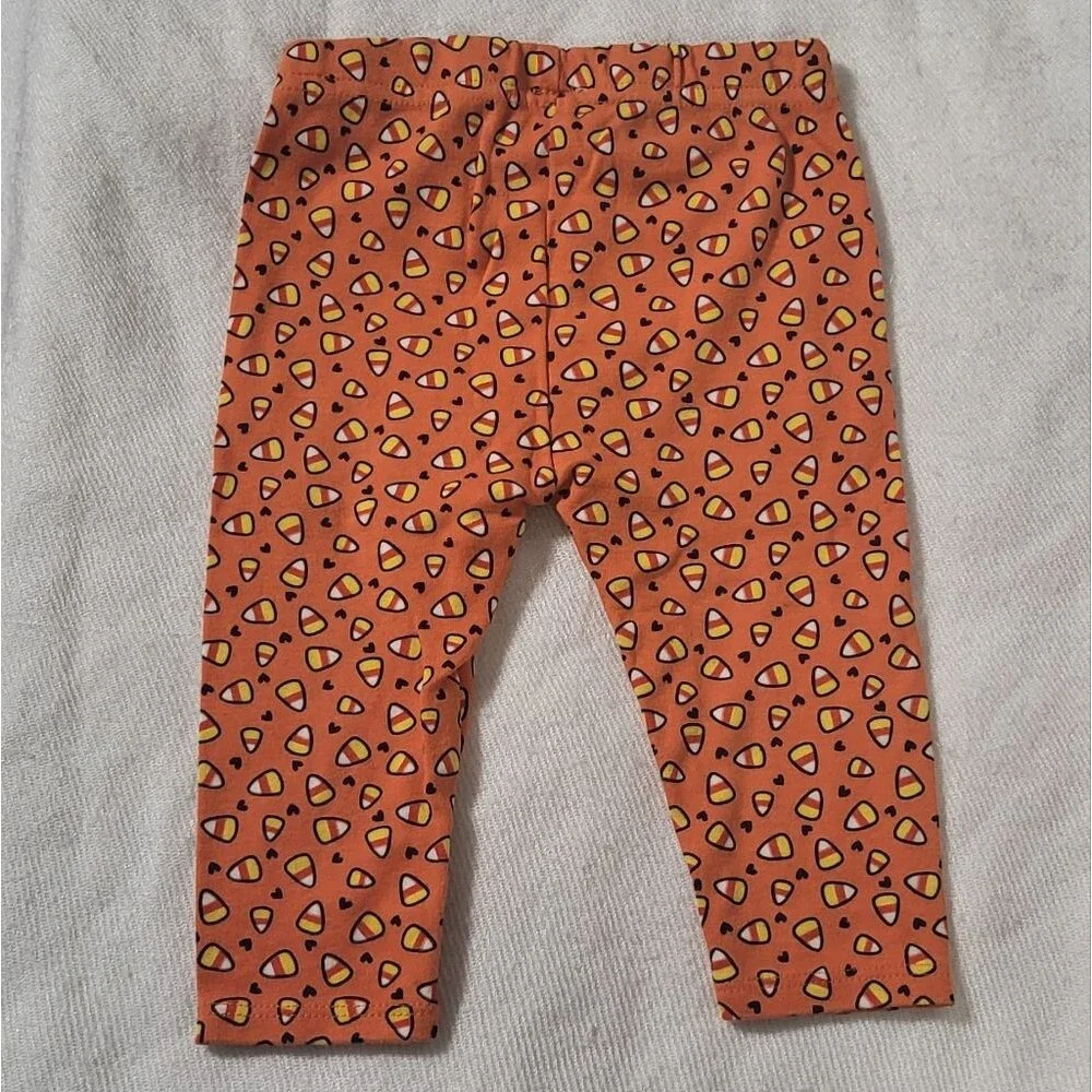 Carter's X Garanimals Baby Girl 2pc Halloween Themed Leggings Bundle Size 6-9M